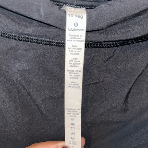 Lululemon Play off the Pleats Tennis Skirt Black - Picture 2 of 13